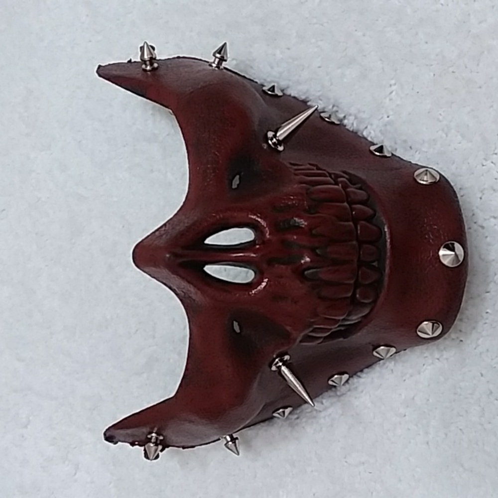 Adult Skeleton Skull Half Mask Face